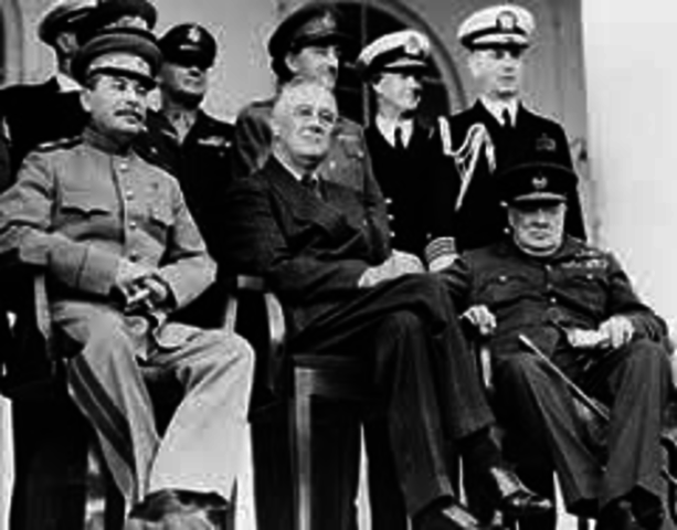 Allied Tehran Begins