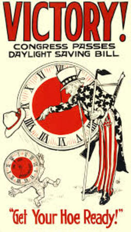 The U.S. begins daylight savings time