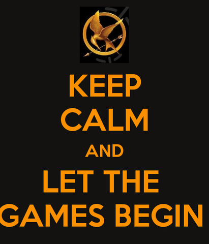 Let the Games Begin.