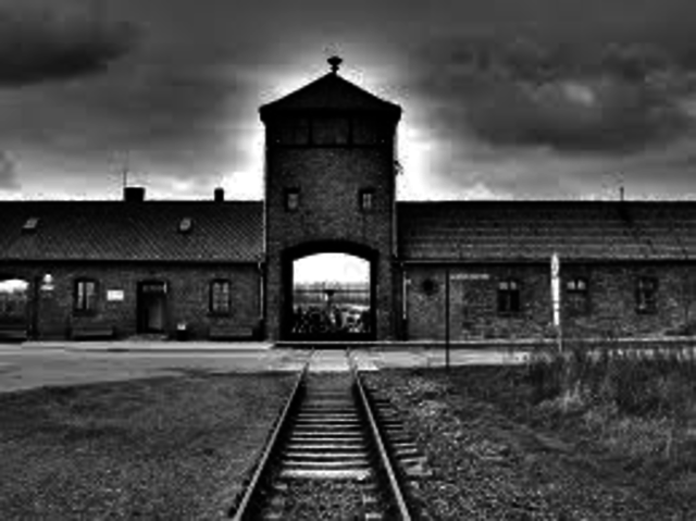 arival at auschwitz