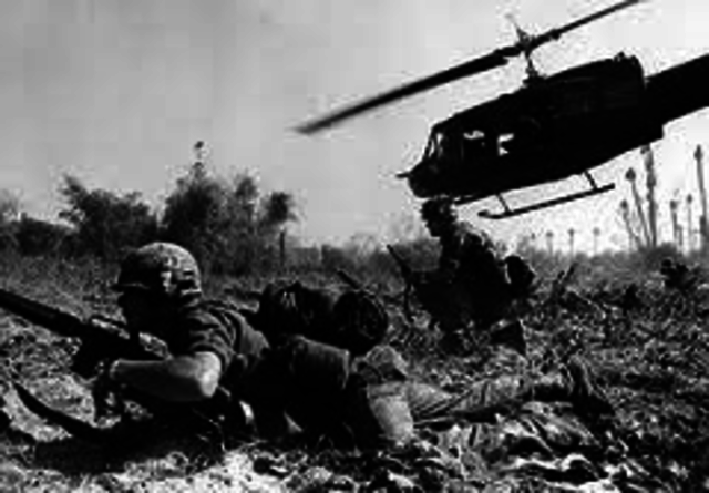 US sent troops to Vietnam