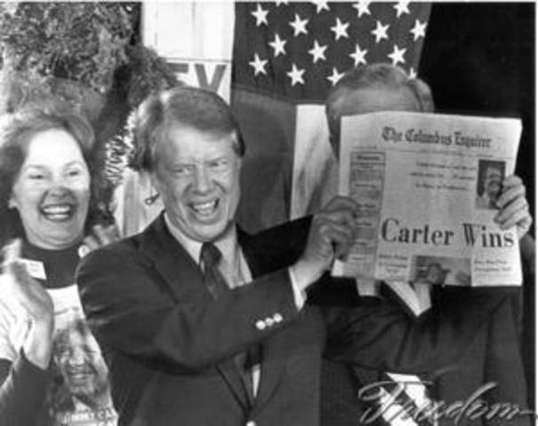 Jimmy Carter Becomes President