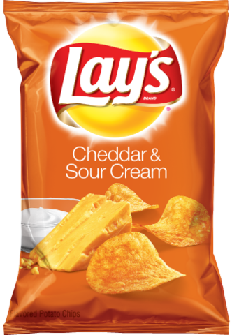 Flavored chips invented