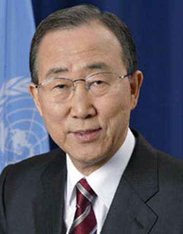 9 Ban Ki Moon (UN Secretary General) - International
