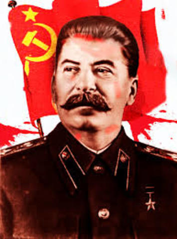 Stalin becomes Leader (Dictator) of Soviet Union