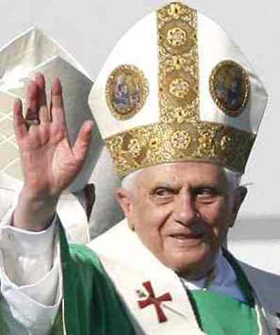 2 Pope Benedict ХV1	 Head of the catholic church (International)