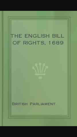 English Bill of Rights