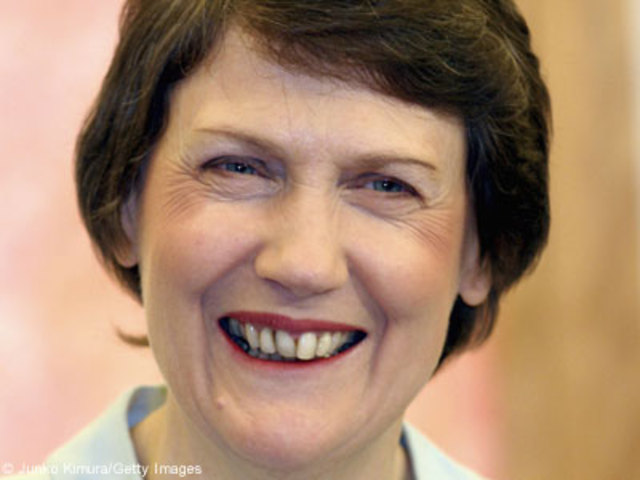 7 Helen Clark - ex NZ primeminister (International)