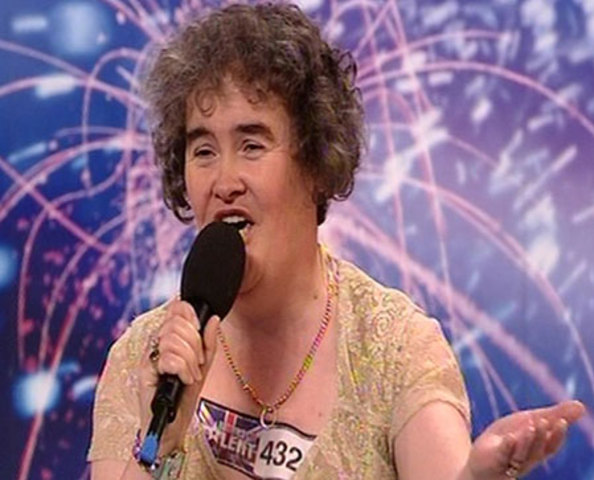 8 Susan Boyle - singer (International)