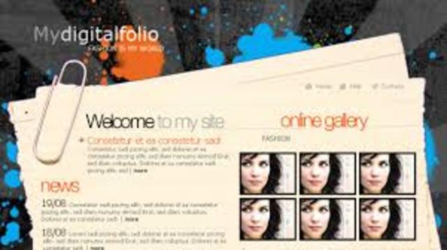 Student Created Digital Portfolio