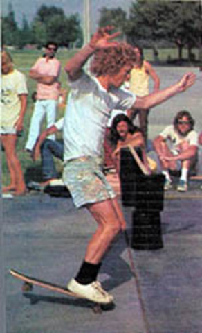 First skate contest, Hermosa Beach