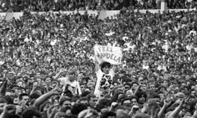 Free Mandela: An international campaign.