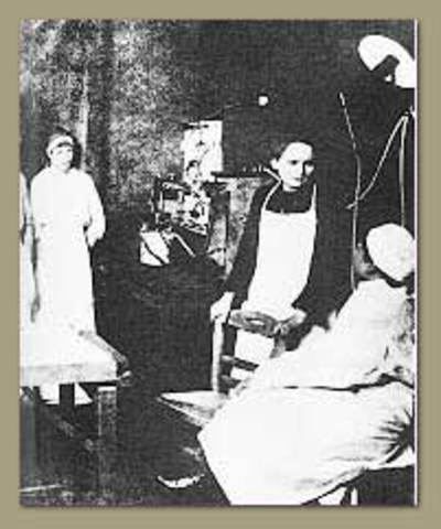 MARIE CURIE INVOLVED IN THE WAR EFFORT