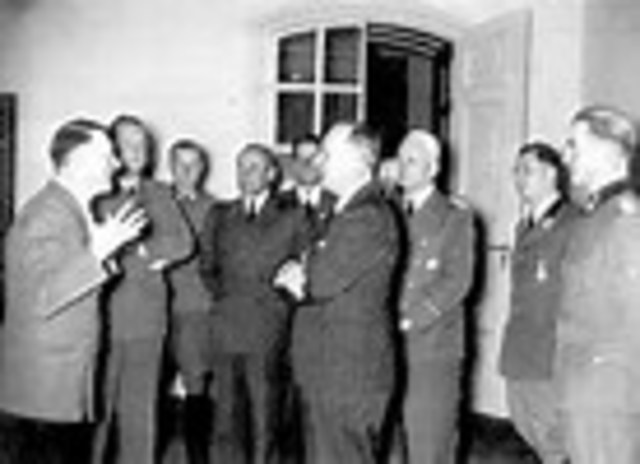 Nazi-Soviet Pact signed by Hitler and stalin