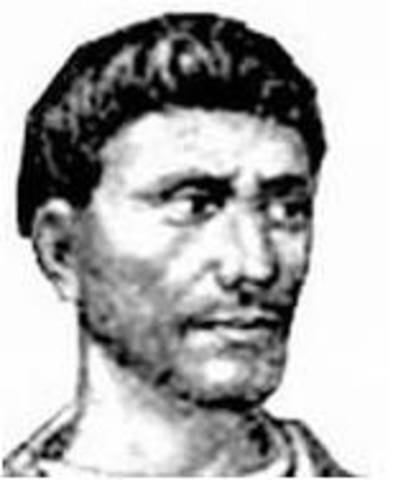 до нашей эры. Герон и Диофант записывали дроби в алфавитной форме, причем числитель располагали под знаменателем.