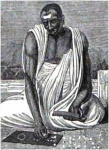 Правила действий с дробями, изложенные индийским ученым Брамагуптой (VIII в.), почти не отличались от современных.