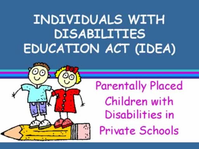 Individuals with Disabilities Education Act
