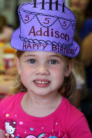 Addison's 5th birthday