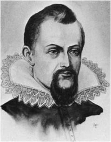 Германский учёный Иоганн Кеплер предложил современную запись десятичных дробей т.е. отделение целой части запятой.