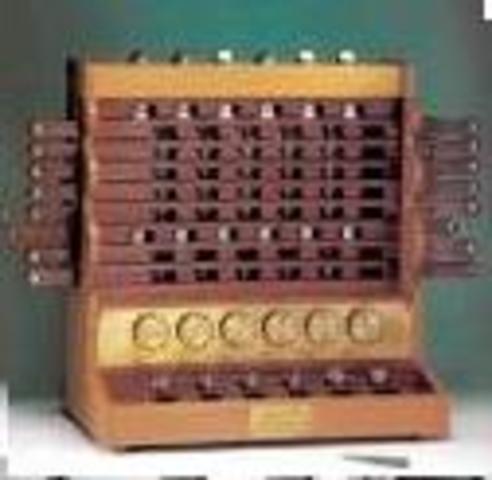 La calculadora basada en engranajes