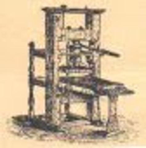 Invención de la Imprenta.