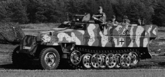 German Army Vehicles arrive in Sighet