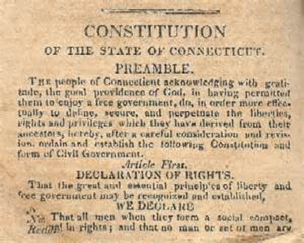 Fundamental Orders of Connecticut