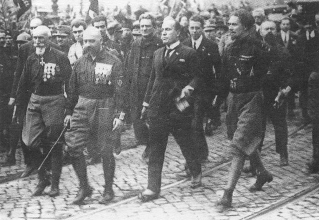 Mussolini takes over Italy's Government