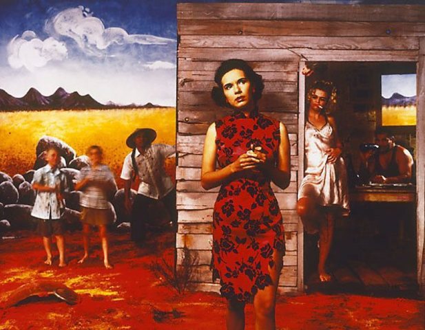 Tracey Moffat had her first exhibition displayed in the Australia Centre for Photography