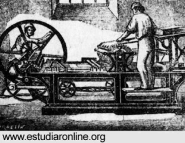 Creación de la imprenta.