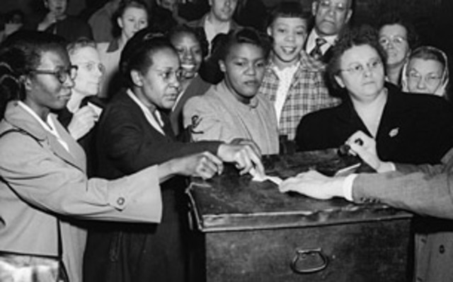 Federal Vote given to Canadian Women