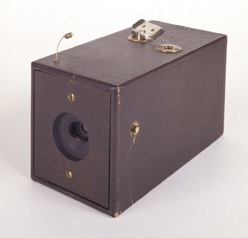 The first cameras for people were developed.