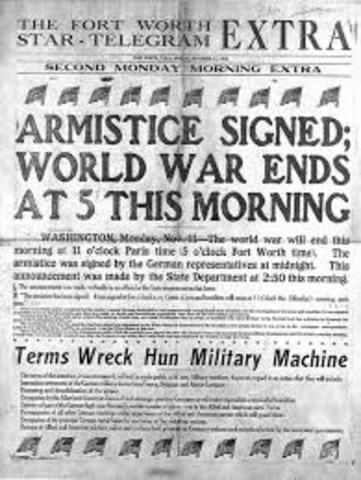 Armistice signed as Allies defeat Central Powers