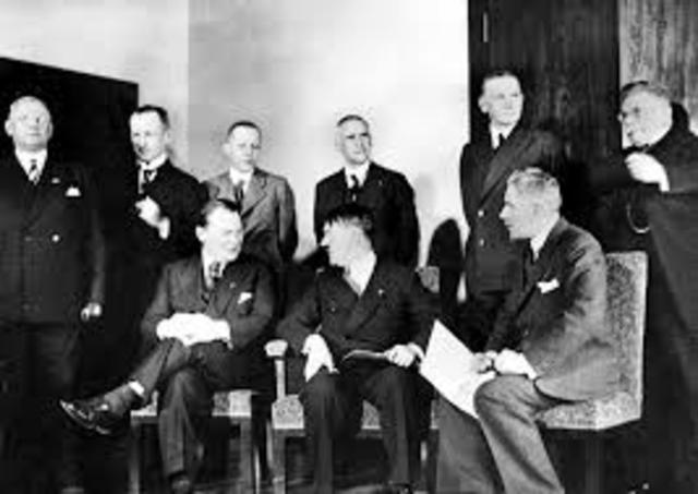 Hitler Openly Announces To His Cabinet He Will Defy The Treaty of Versailles