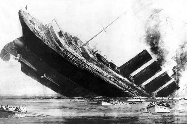 The Sinking of the Lusitania