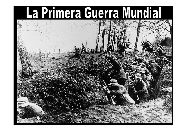 començament de la Primera Guerra Mundial