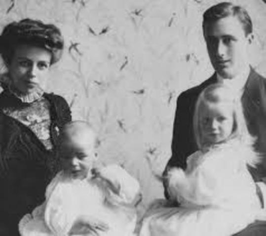 When Eleanor had children.