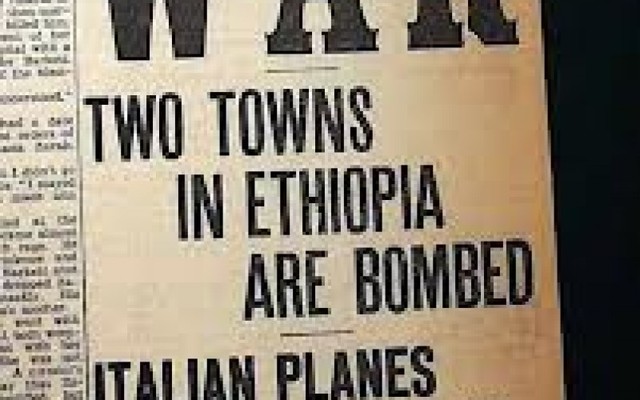 Italy invades Ethiopia