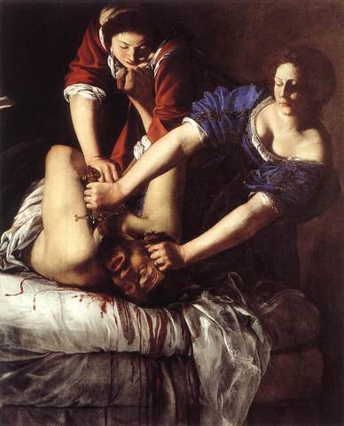 JUDIT I HOLOFERNES, GENTILESCHI