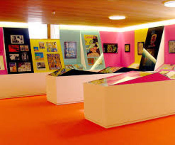 Mi primera exposicion de la escuela de diseño