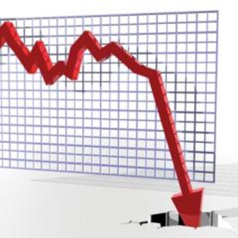 Stock prices plummeted