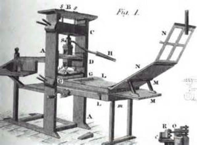 Creación de la imprenta moderna
