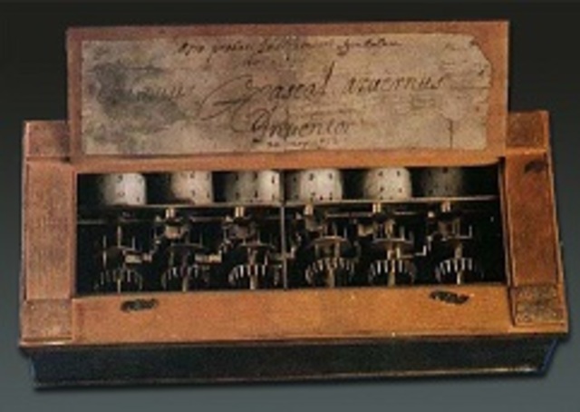 La calculadora basada en engranajes