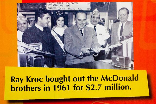 Ray Kroc bought over McDonald's