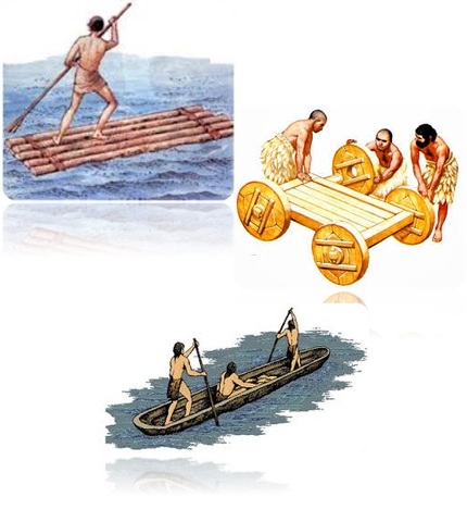 ¡Esto pesa mucho! (Primeros transportes)