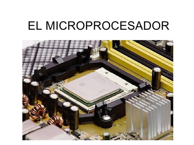 Microprocesadores