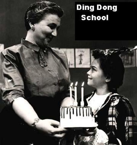 Ding Dong School First Airs on WNBQ-TV