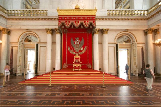 Czar Nicholas II abdicates the Russian throne