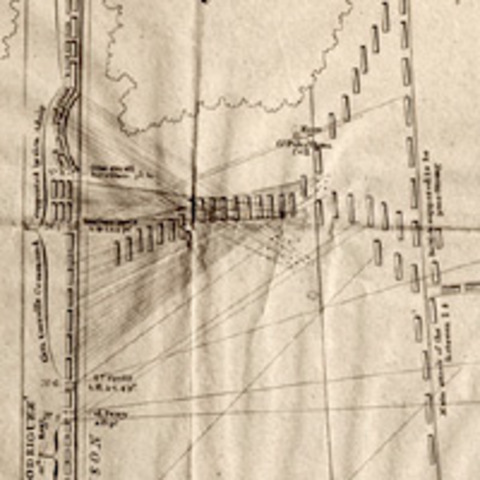 General Jackson leads troops to victory in the Battle of New Orleans