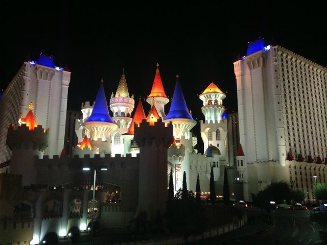 Christmas, I was in Las Vegas